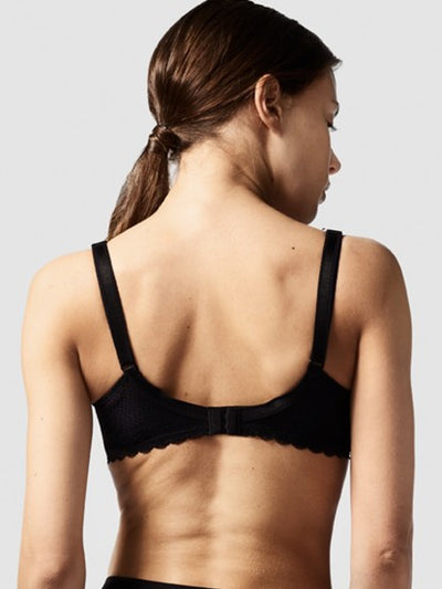 Parisian Allure Plunge T-Shirt Bra - Black