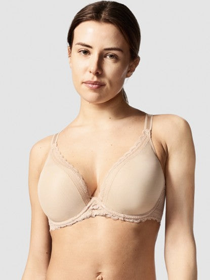 Parisian Allure Plunge T-Shirt Bra - Ultra Nude