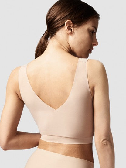 Softstretch Padded V-Neck Bra - Ultra Nude