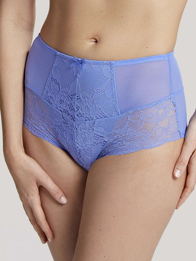 Imogen High Waist Brief - Cornflower