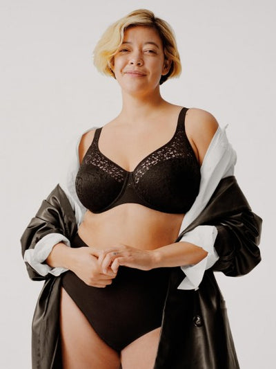 Norah Comfort Underwire Bra - Black