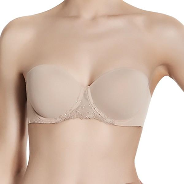 Delice Strapless Bra - Sand