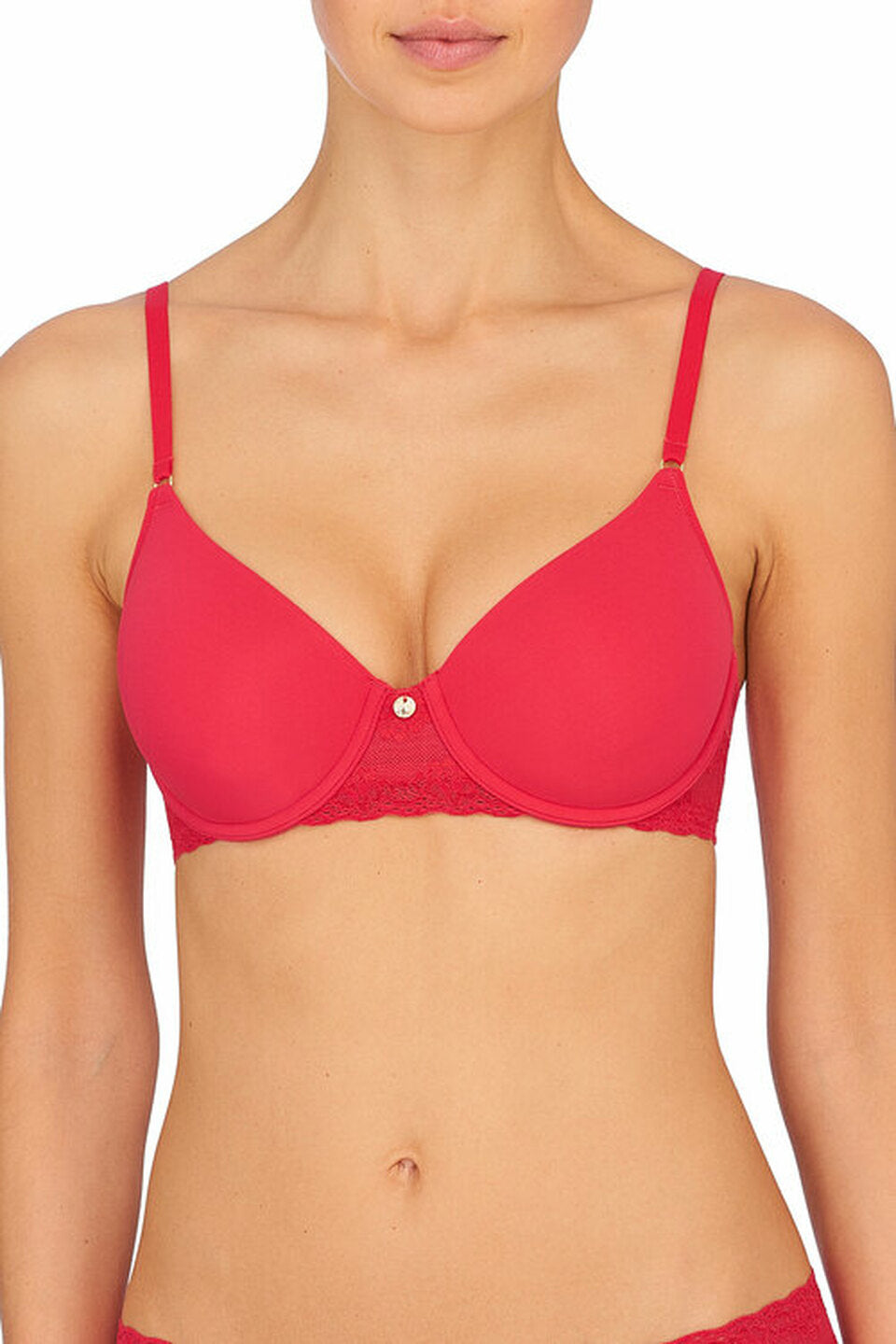 Bliss Perfection Contour Underwire Bra - Sunset Coral