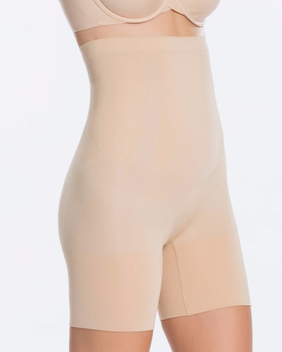 OnCore High-Waisted Mid-Thigh Short - Soft Nude