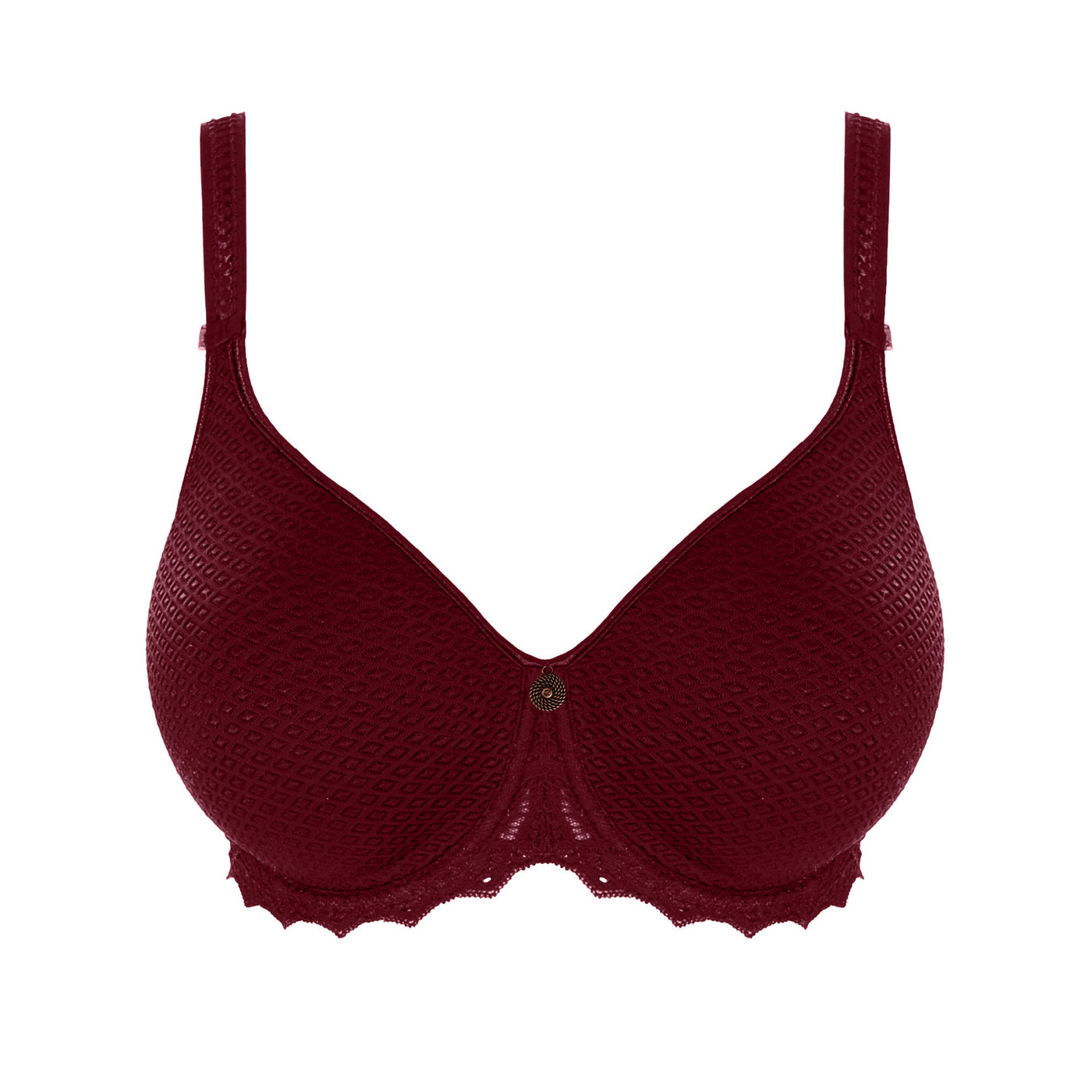Cassiopee Seamless Spacer Bra - Grenat