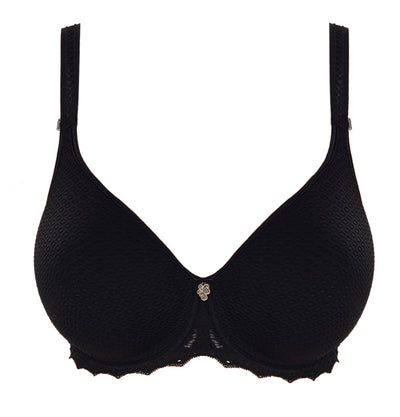 Cassiopee Seamless Spacer Bra - Black