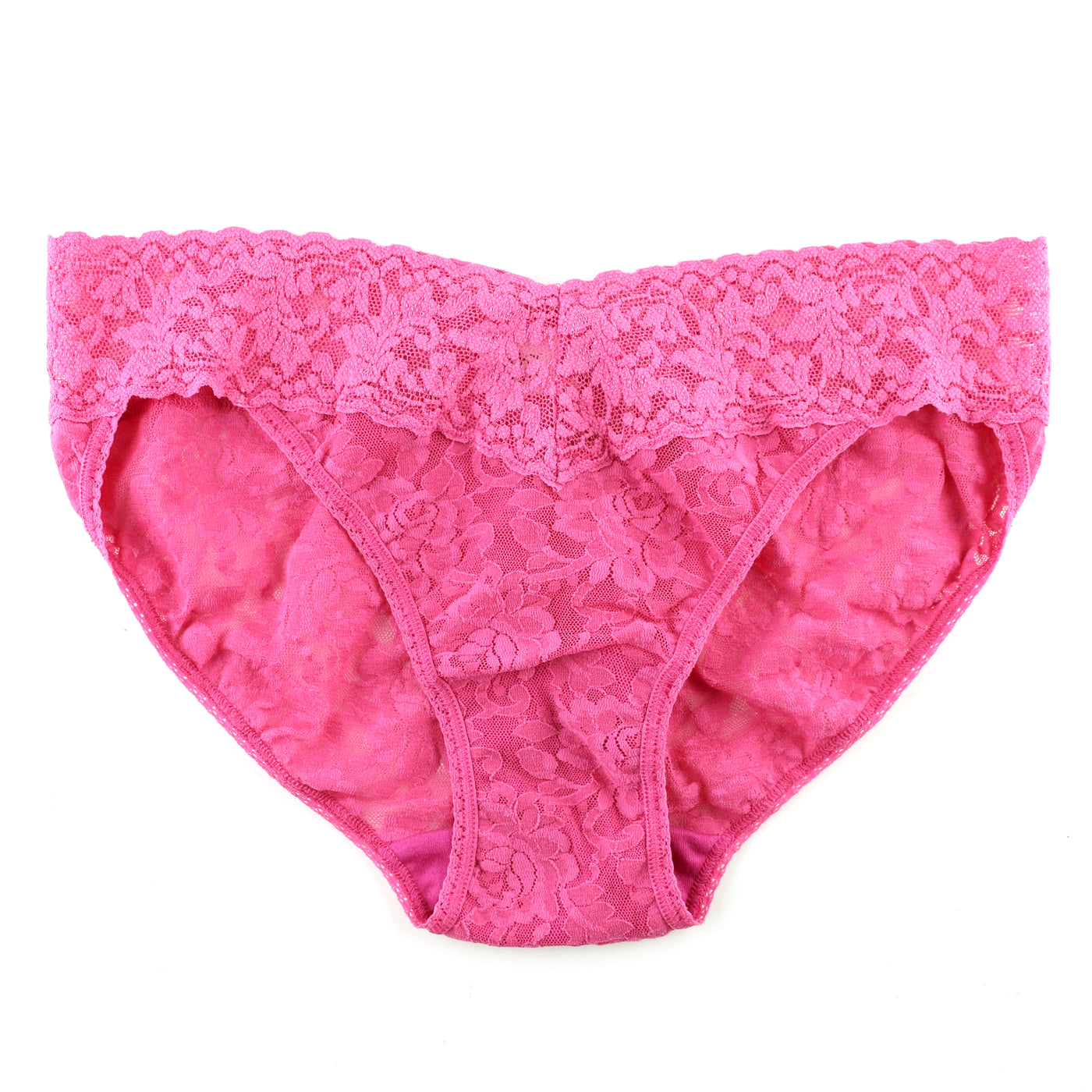 Signature Lace V-Kini - Dragonfruit