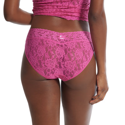 Signature Lace V-Kini - Dragonfruit