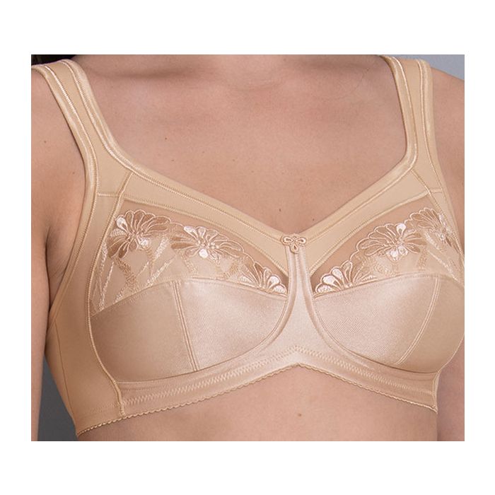 Safina Comfort Soft Bra - Sand