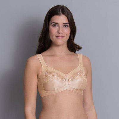 Safina Comfort Soft Bra - Sand