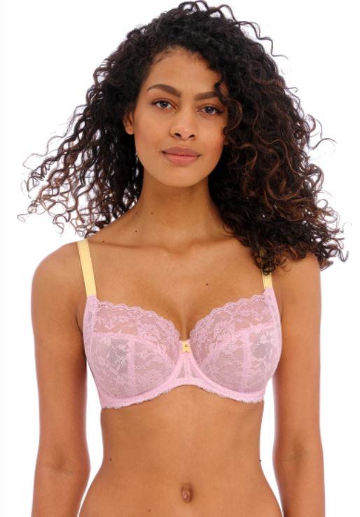 Offbeat Side Support Bra - Macaron