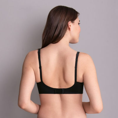 Tonya Padded Wire-free Mastectomy Bra- Black