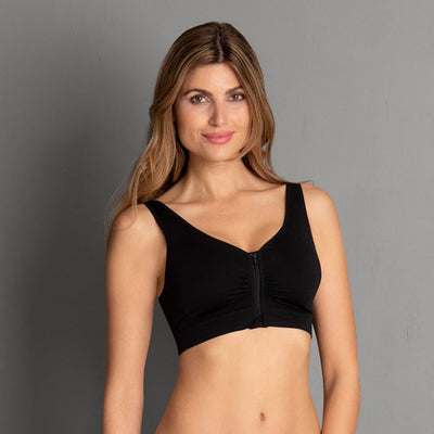 Lynn Mastectomy Bra - Black