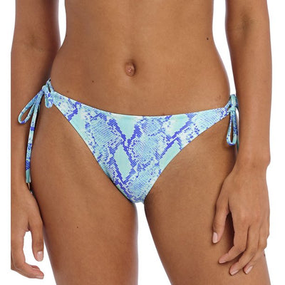 Komodo Bay Tie Side Swim Brief- Aqua