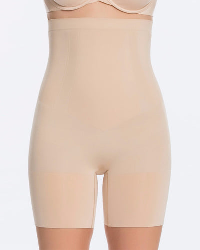 OnCore High-Waisted Mid-Thigh Short - Soft Nude