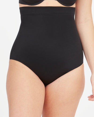 Suit Your Fancy High-Waisted Brief - Very Black