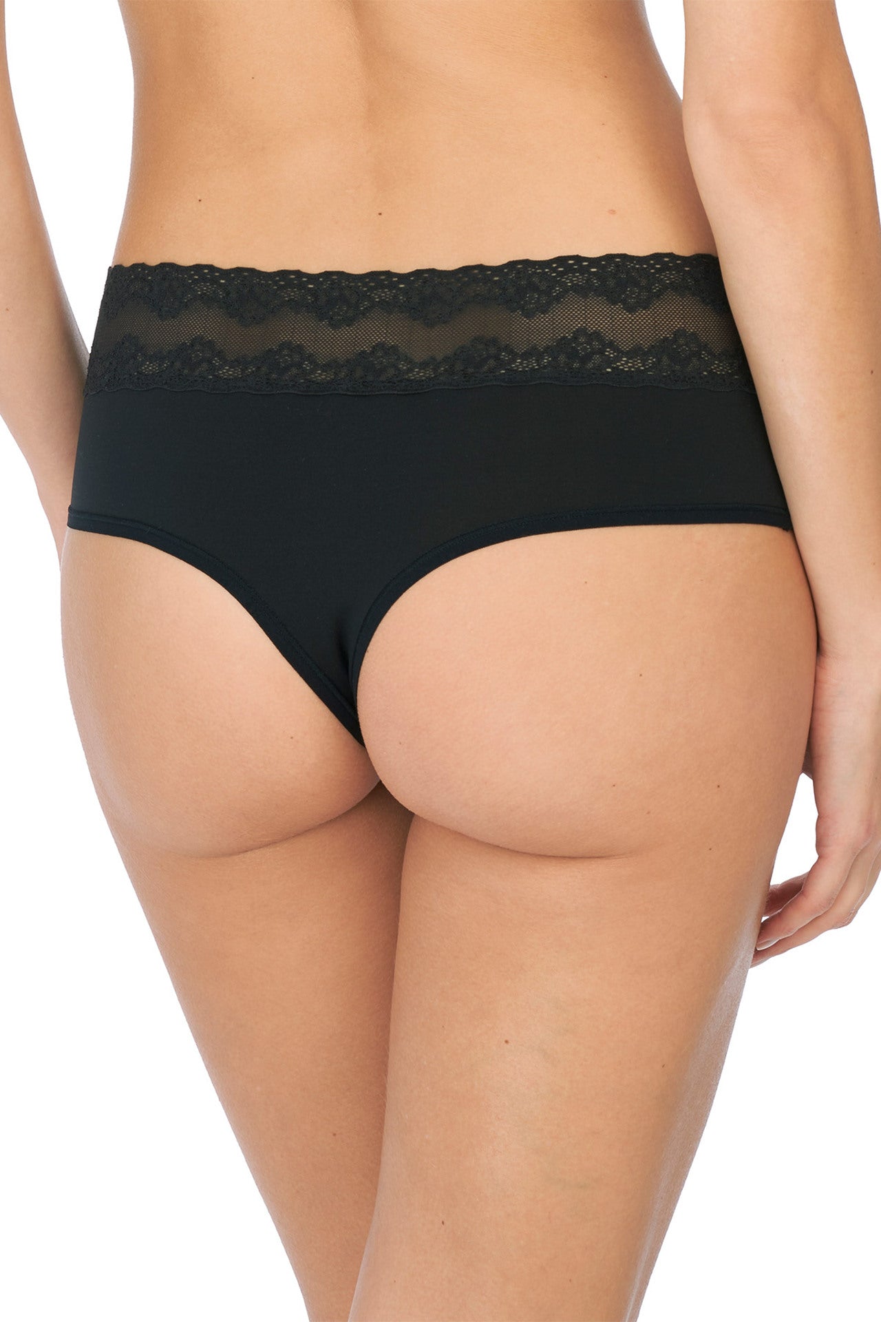 Bliss Perfection One-Size High-Rise Thong - Black