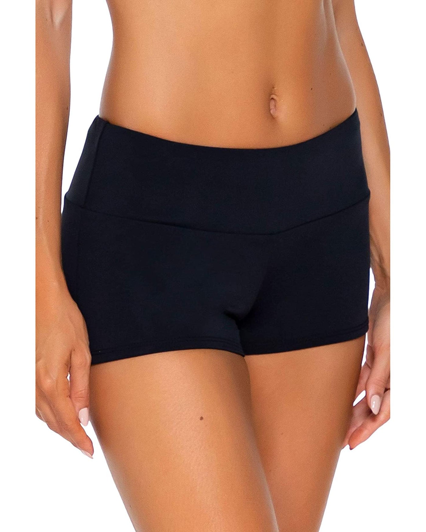 Seascape Swim Shorts -Black