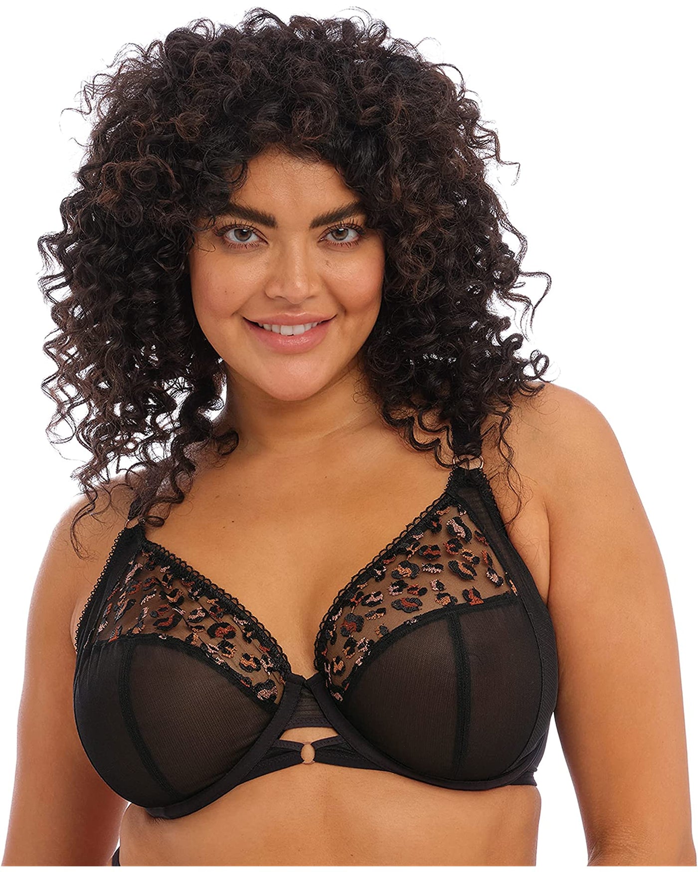 Namrah Underwire Bandless Plunge - Black