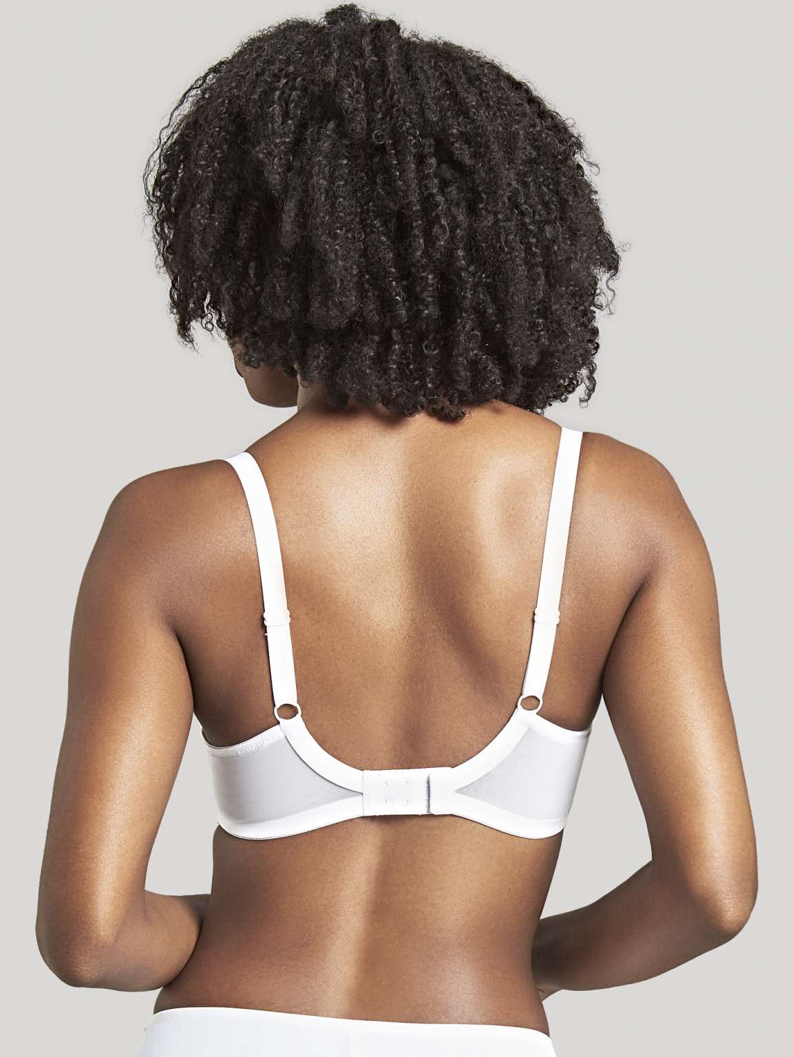 Ana Plunge Bra - White