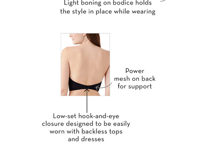 Future Foundation Backless Strapless- Night