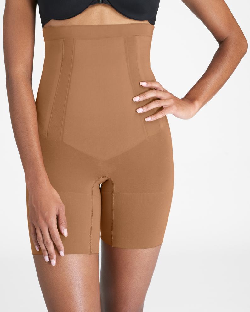 OnCore High-Waisted Mid-Thigh Short - Naked 3.0
