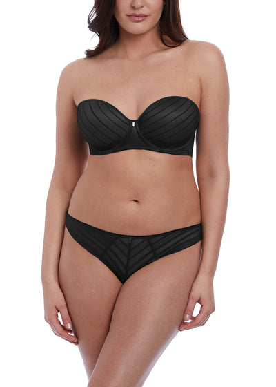 Cameo Moulded Strapless Bra - Black
