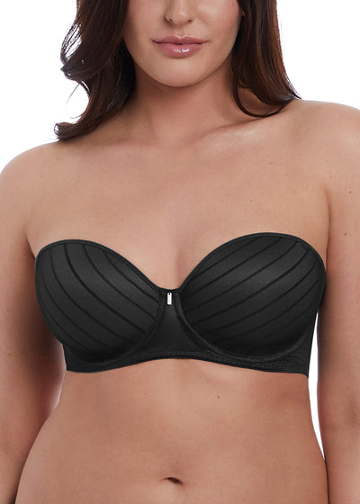 Cameo Moulded Strapless Bra - Black