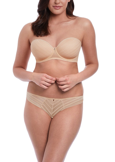 Cameo Moulded Strapless Bra - Sand