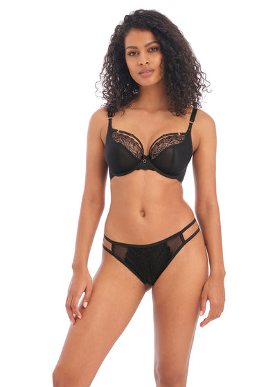 Temptress Brazilian Panty - Black