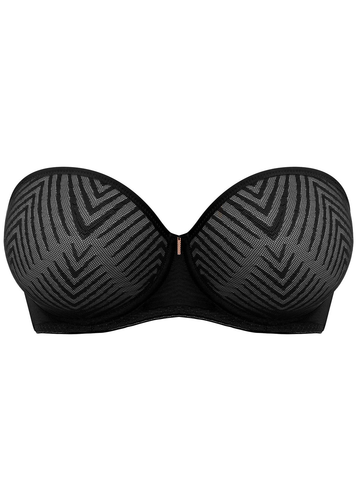 Tailored Moulded Strapless Bra- Black