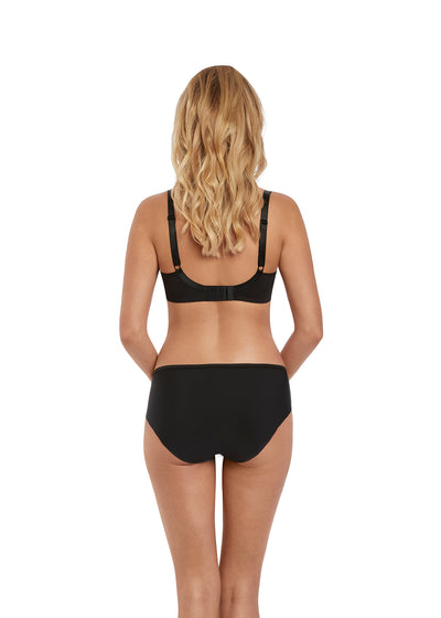 Starlight Side Support Balcony Bra (GG - K Cup) - Black