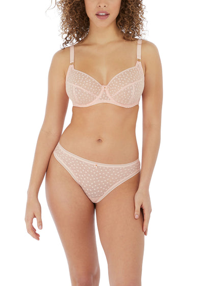 Starlight Side Support Balcony Bra (GG - K Cup) - Rosewater