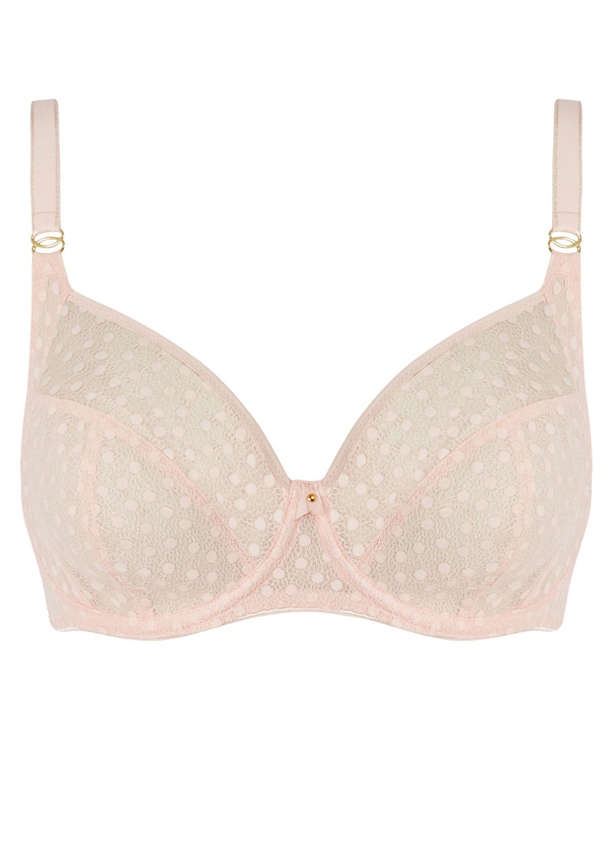 Starlight Side Support Balcony Bra (GG - K Cup) - Rosewater