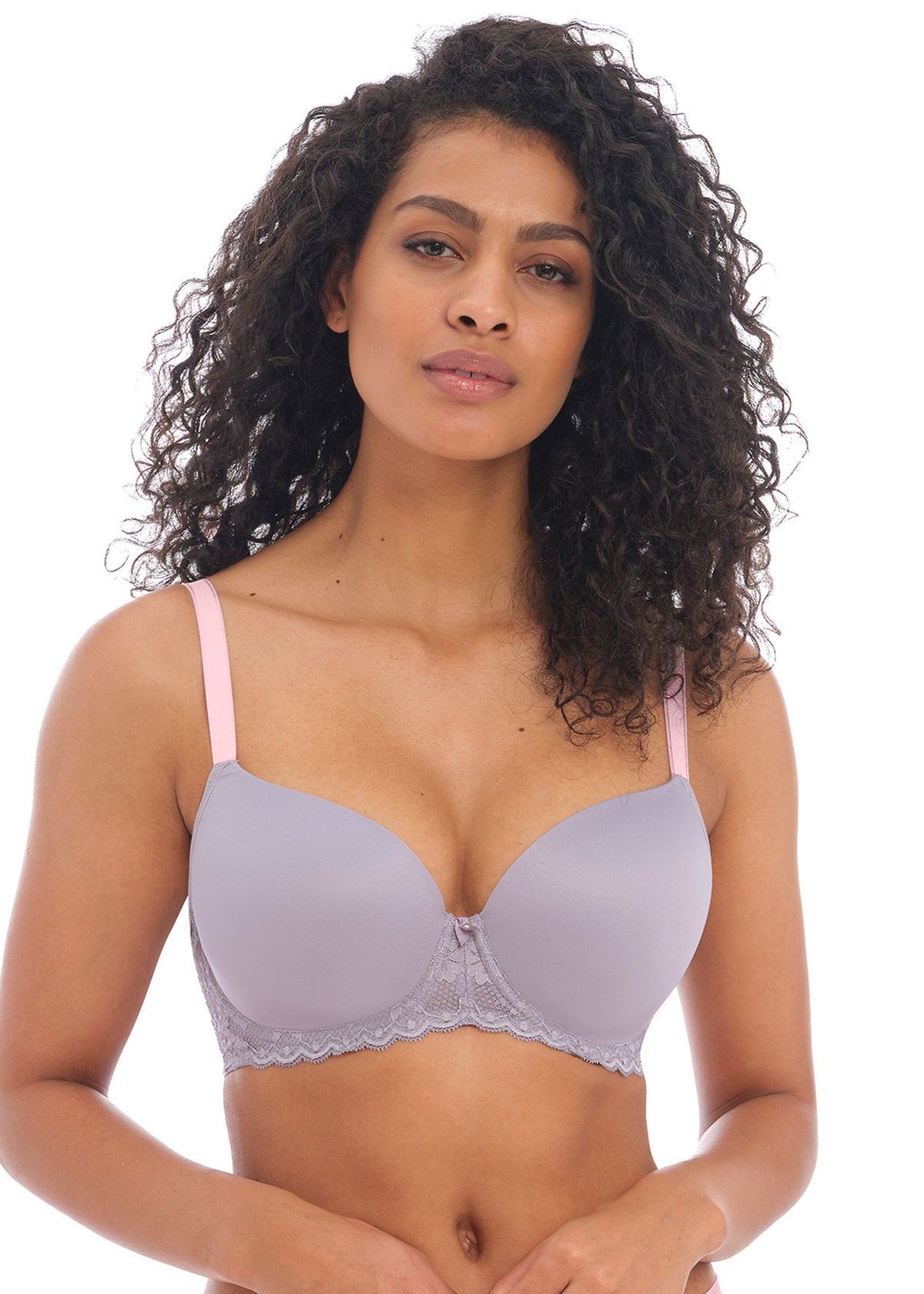 Offbeat Moulded Bra - Mineral Gray