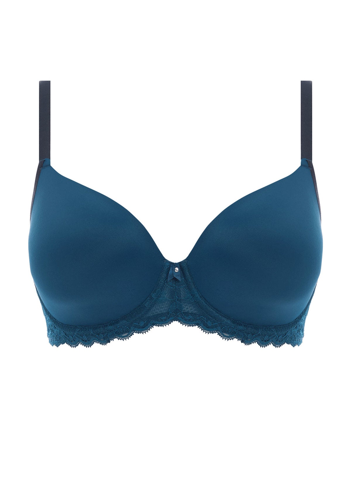 Offbeat Moulded Bra - Poseidon