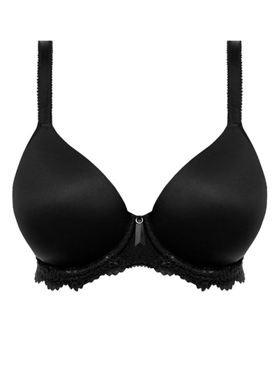 Expression Demi Plunge Moulded Bra - Black