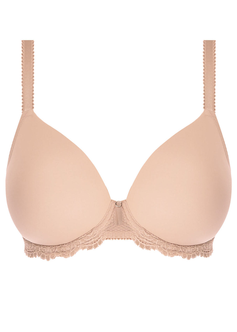 Expression Demi Plunge Moulded Bra - Natural Beige