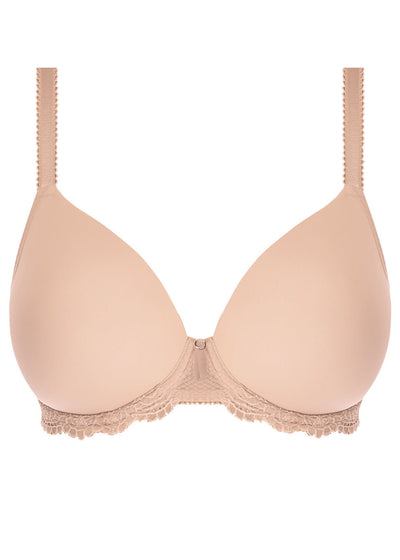 Expression Demi Plunge Moulded Bra - Natural Beige