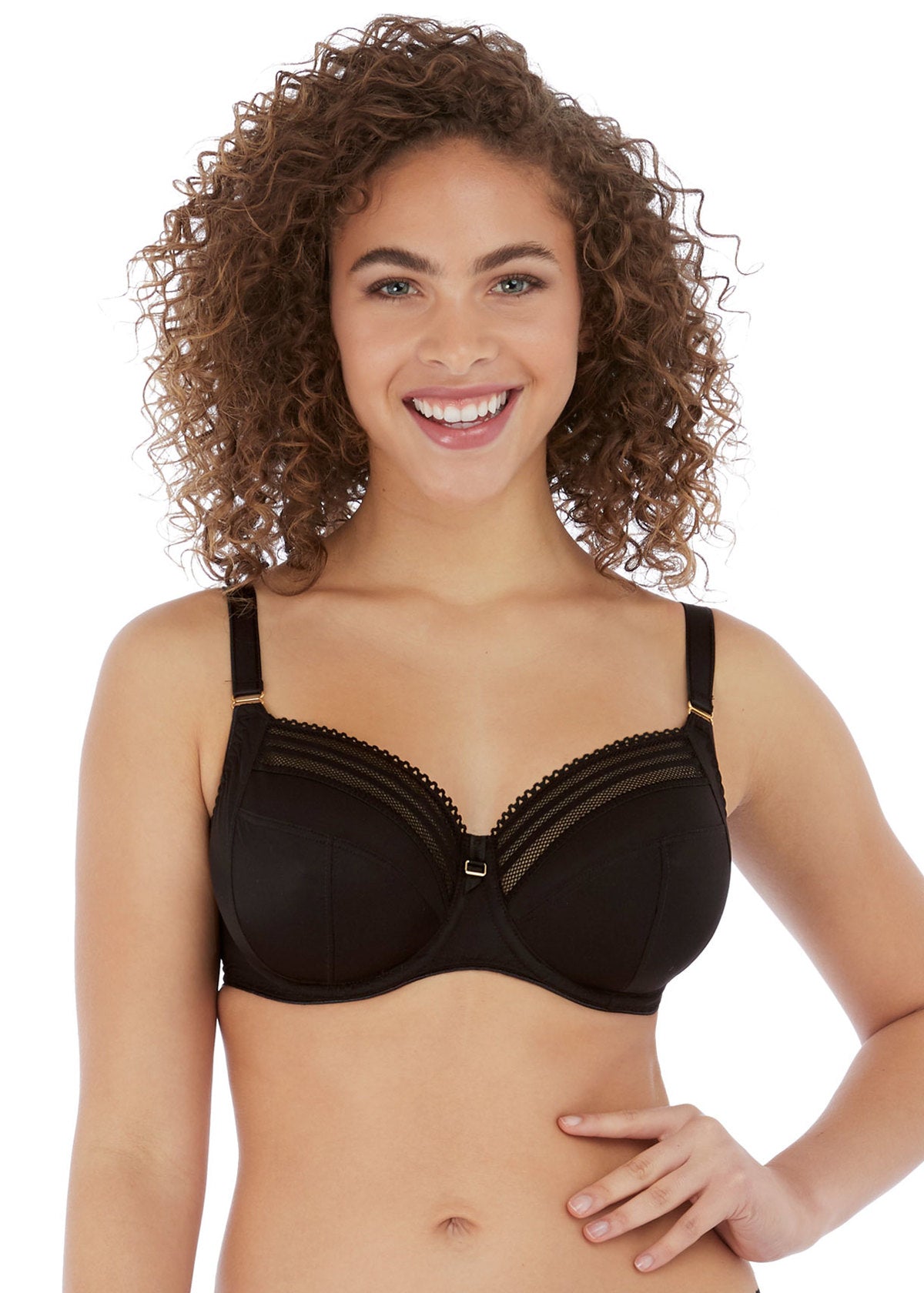 Viva Side Support Bra - Noir