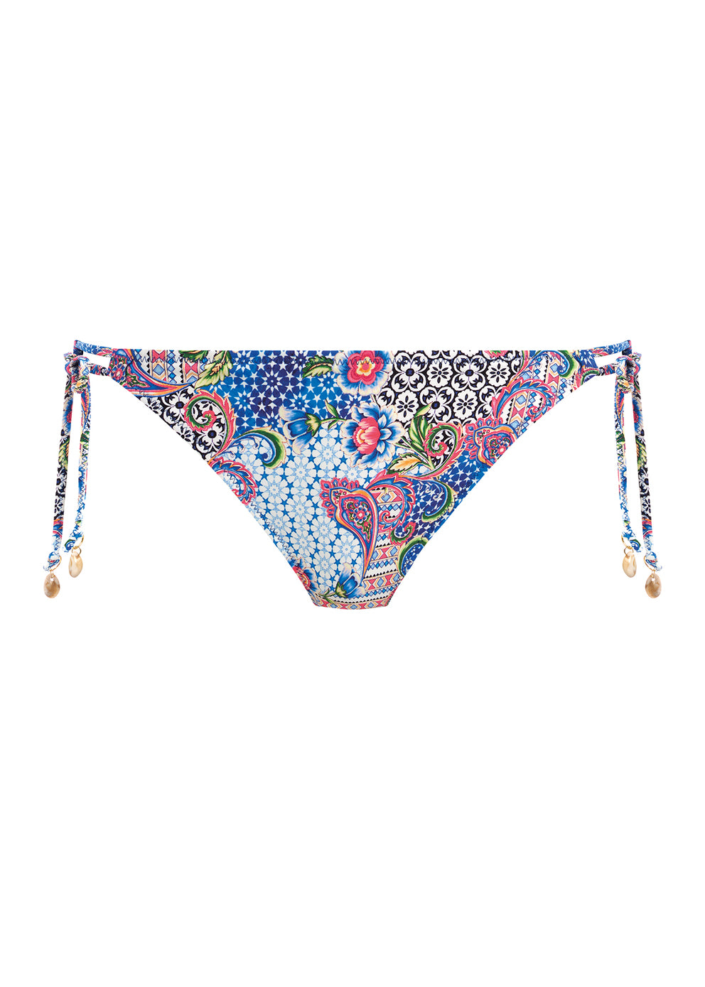 Boho Breeze Tie Side Bikini Brief - Multi