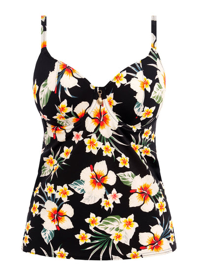 Havana Sunrise Plunge Tankini Top