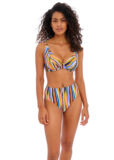 Torra Bay High Waist Bikini Brief - Multi