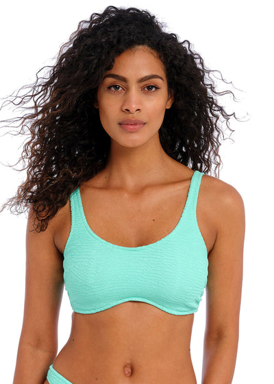 Ibiza Waves Bralette Bikini Top - Frozen