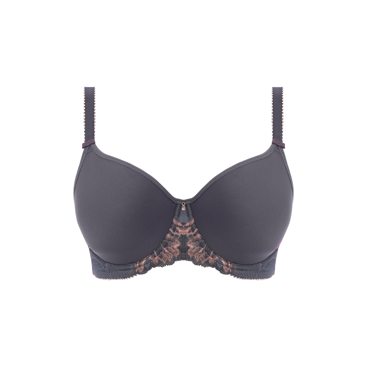Aubree Moulded Spacer Bra - Shadow Rose