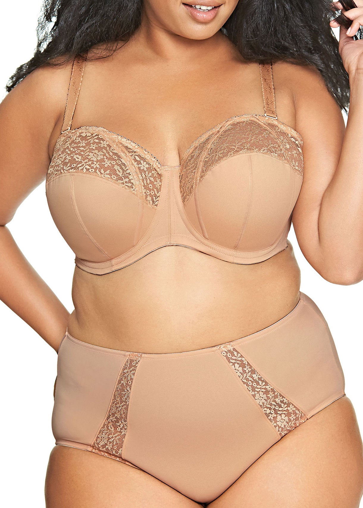 Adelaide Strapless Bra - Nude