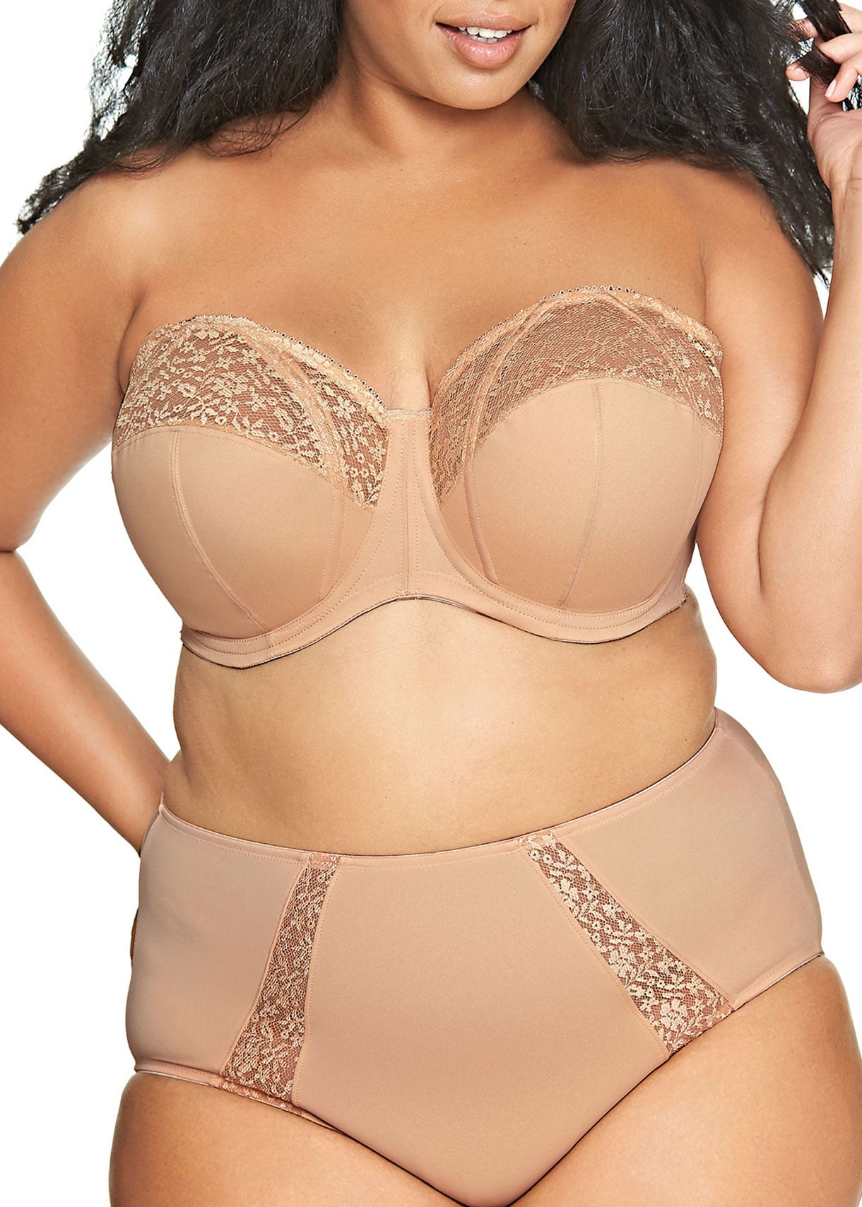 Adelaide Strapless Bra - Nude