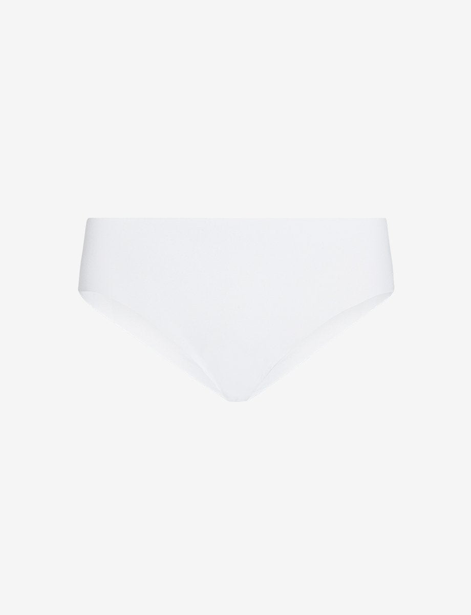 Classic Solid Bikini - White