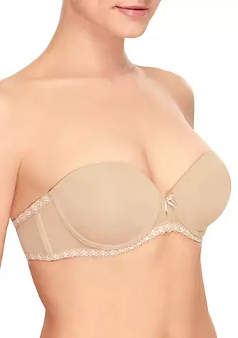 Convertible Strapless Push up - Nude