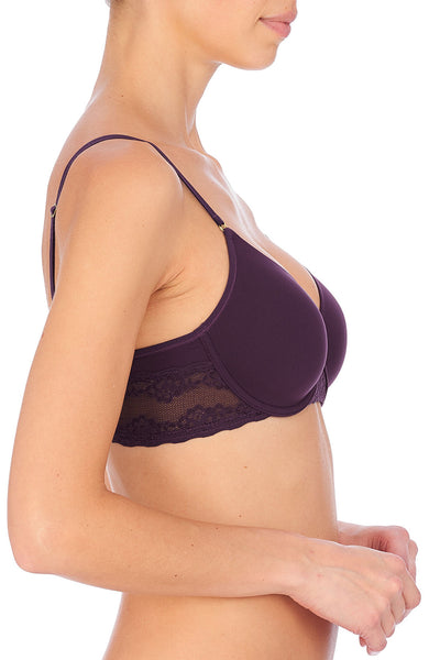 Bliss Perfection Contour Underwire Bra - Blackberry